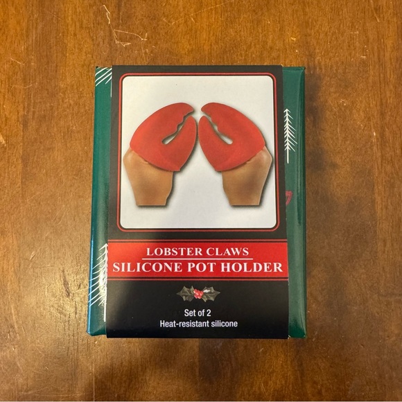 Lobster Claw Silicone Pot Holders - Picture 1 of 6